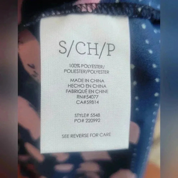 Cabi Small Tank Top Smooch Cami Blue Red Pink Spaghetti Strap Chiffon - Picture 8 of 8